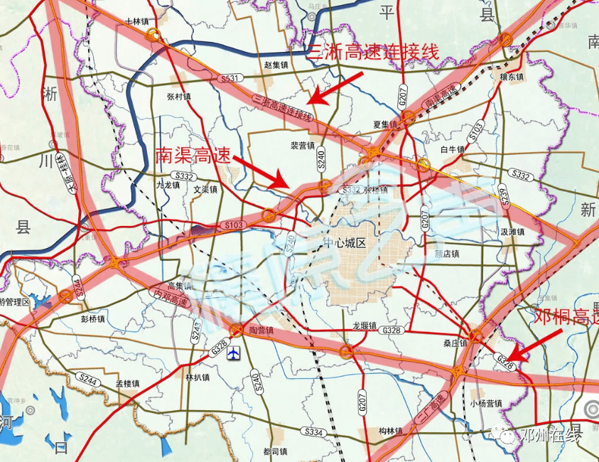 河南新增规划35条高速公路!涉及邓州这三条!