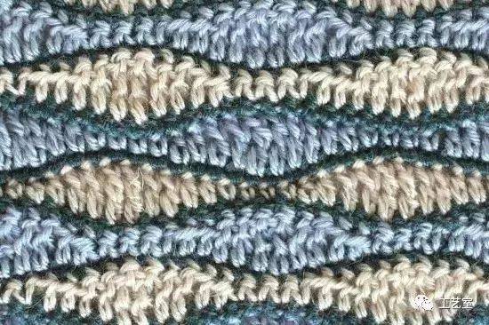 波浪|42款钩针波浪编织花样,钩到手抽筋(附教程)
