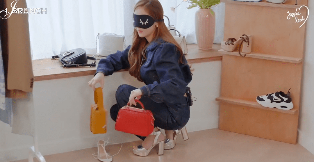 郑秀妍|Jessica郑秀妍挑战蒙眼换装，行走的时尚icon当之无愧！
