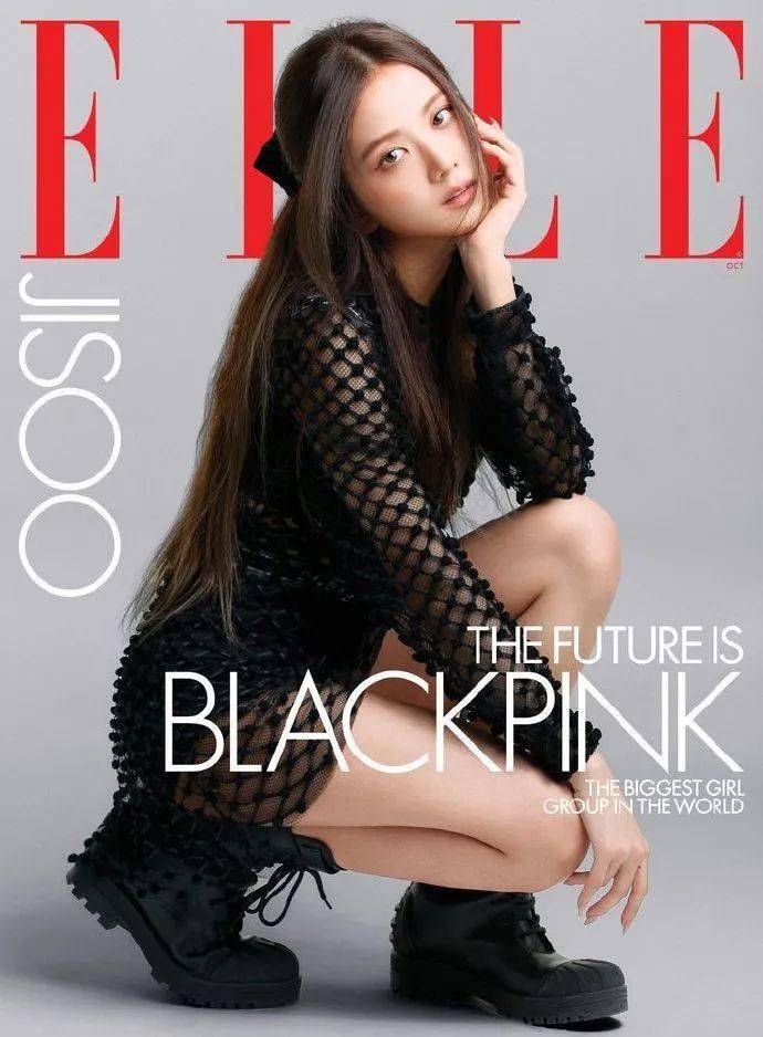 封面|震撼！BLACKPINK 登上美版《ELLE》封面！