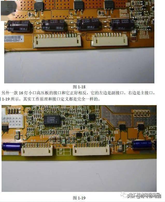 液晶电视机各部件图解-电工技术知识学习干货分享