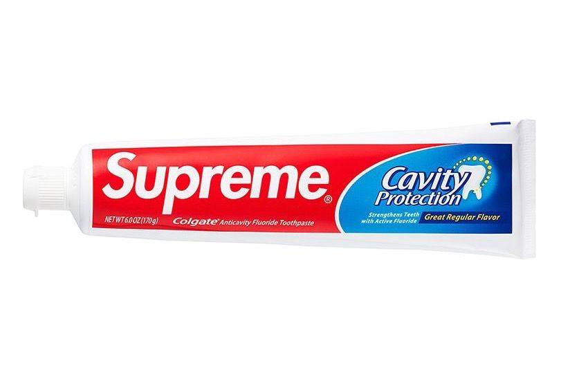 牙膏|摩登日记｜卖口红、牙膏，Supreme又来“搞事情”？