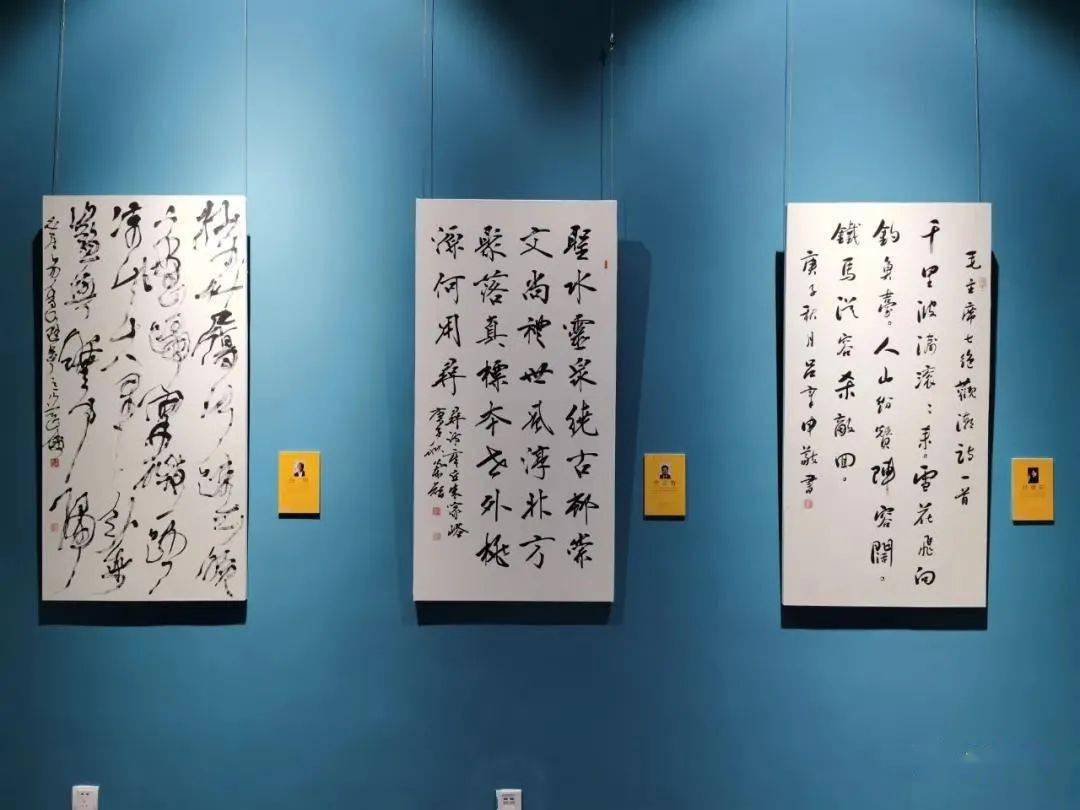 内蒙古自治区乌海市当代中国书法艺术馆 此次邀请展共展出 以沈鹏,张