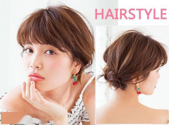 头发|还在披发?盘起来吧!扎这些发型,甜美清爽又迷人~