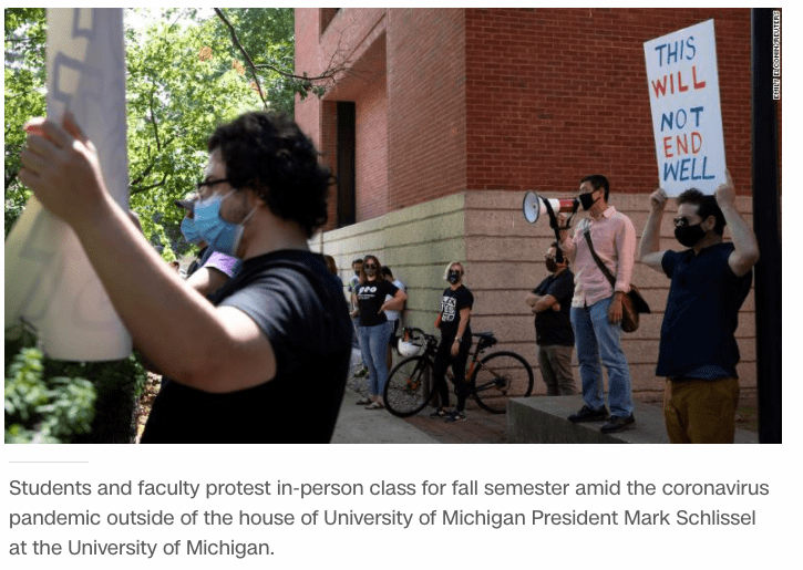 疫情|北美观察丨疫情下的美国校园：疫情疯狂 学校更疯狂