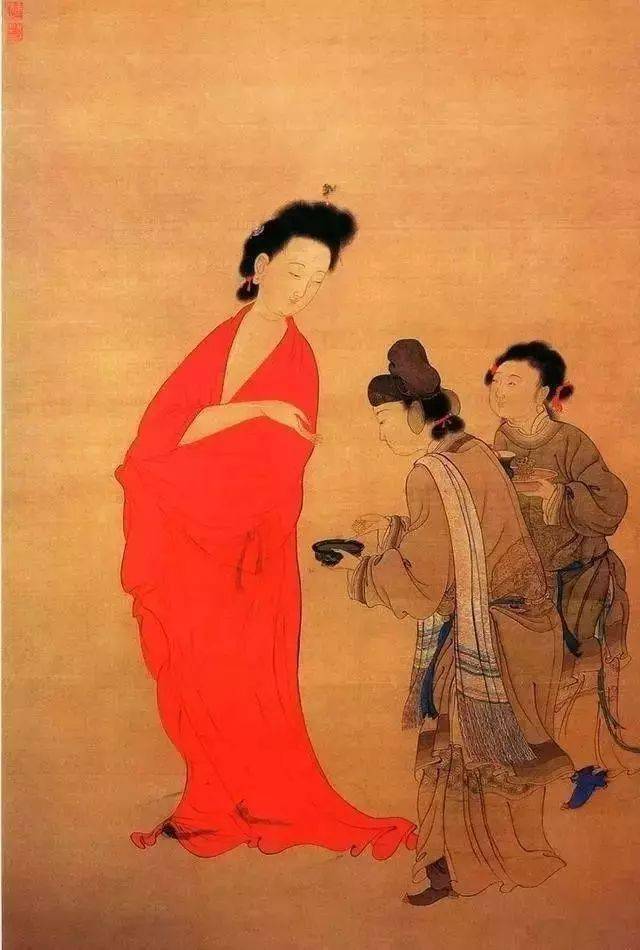 历代名家笔下的“贵妃出浴图”，香艳至极！_搜狐网