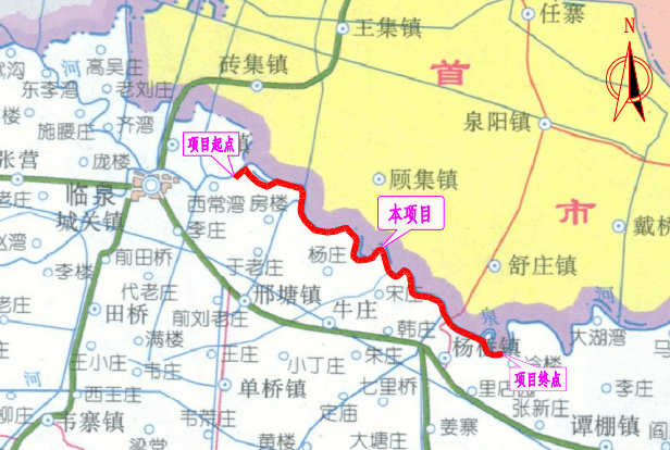最新消息临泉泉河南岸要修路了途径高铁站