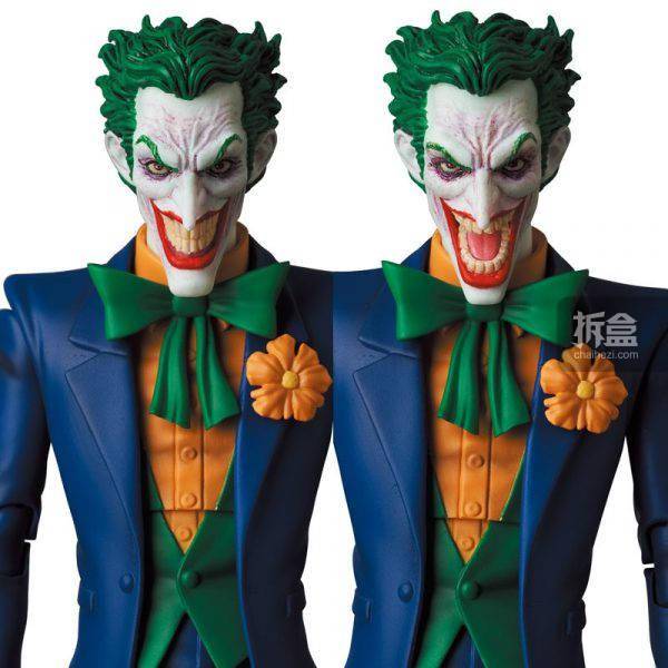 mafex 漫画版缄默 dc joker 小丑 可动人偶