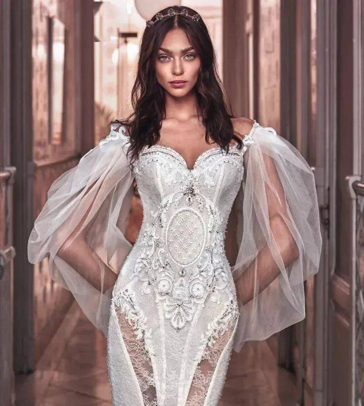 Lahav|一针一线还原维多利亚时期的典雅，世界顶级高定Galia Lahav的复古婚纱，美到词穷！