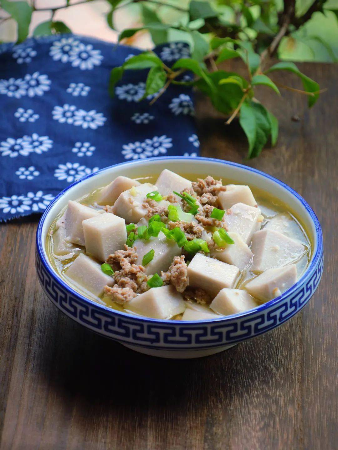 肉末芋头:粉粉糯糯,带着肉香,太好吃了