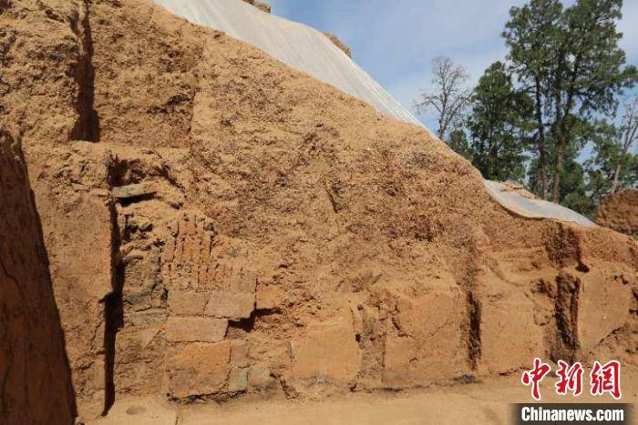 唐代|西安临潼华清宫发现保存完整唐代高台建筑遗址