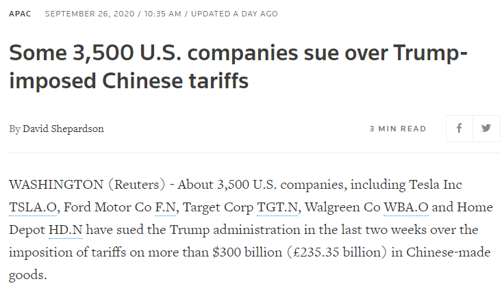 中芯国际|3500多家美企“揭竿而起”，胡锡进：特朗普政府很天真