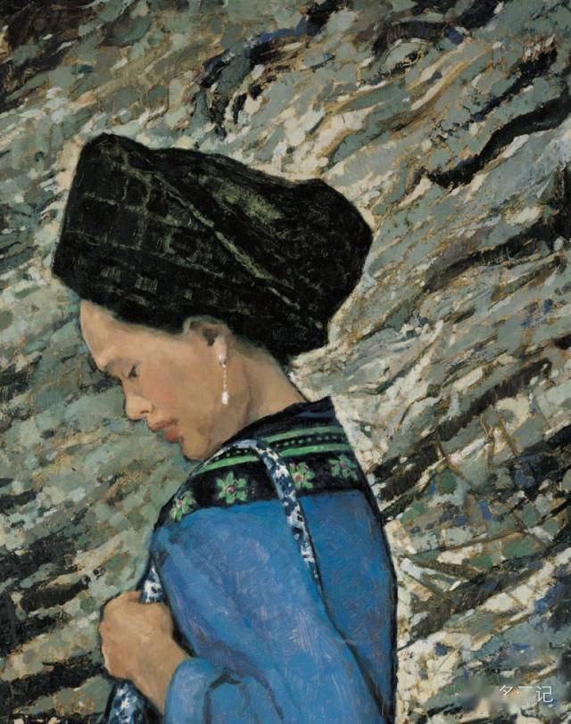 闻立鹏画了很多画我还是受父亲闻一多影响很大