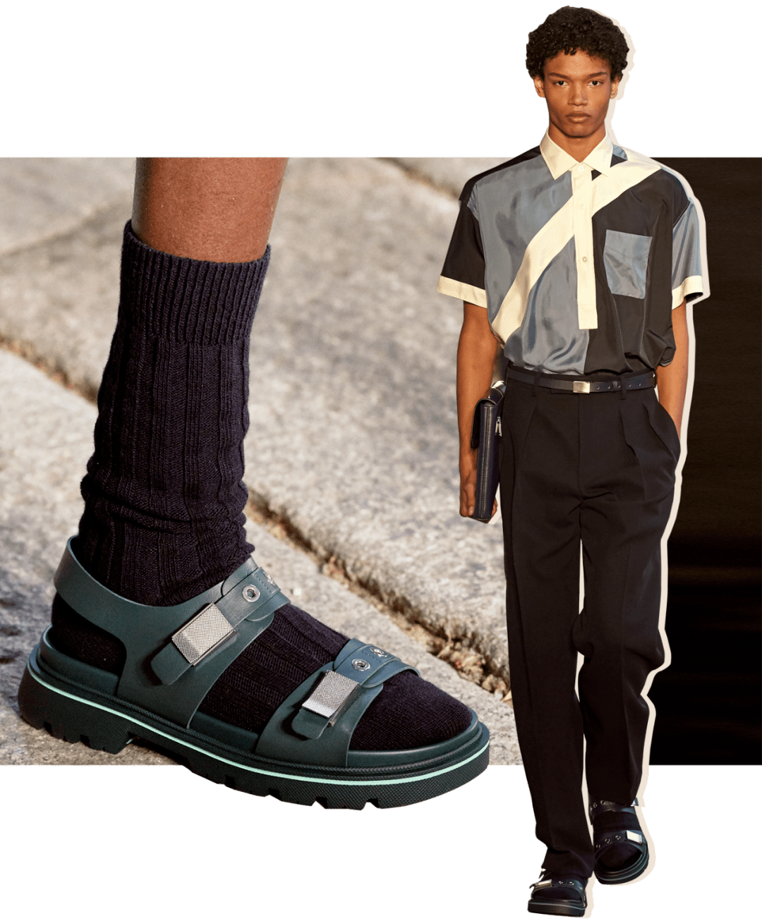 西装|我问一个偶像男星去前女友婚礼穿啥?答:一身荧光绿