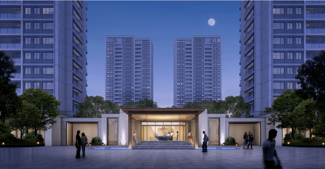 富阳又一个村的安置房建设项目来啦!_银湖