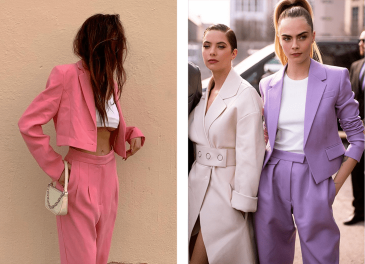 西服|被腿更长的她“抢”了代言,小S心服口服