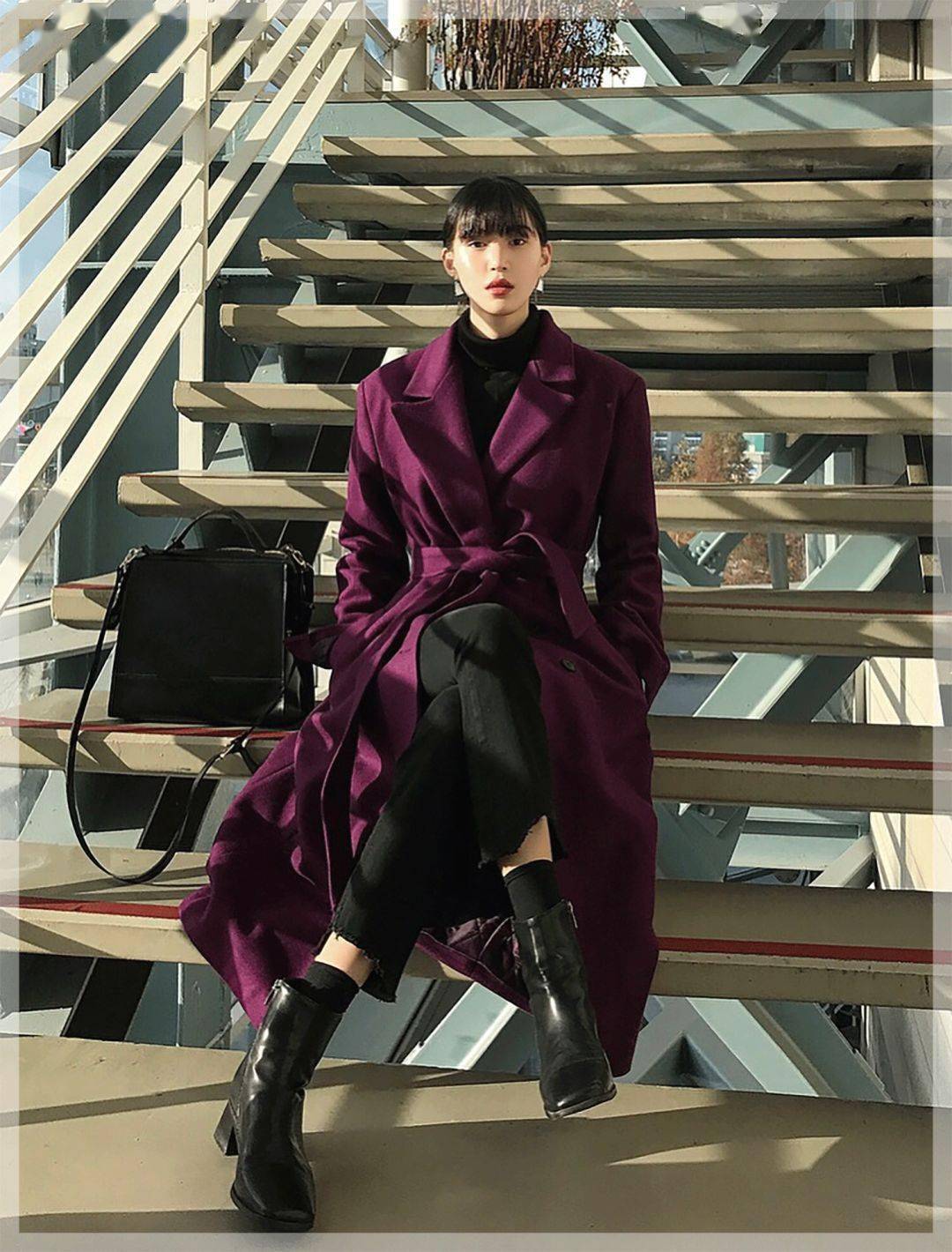 钟楚曦|南韩钟楚曦的「大佬风」穿衣模板，显高显瘦太绝了！