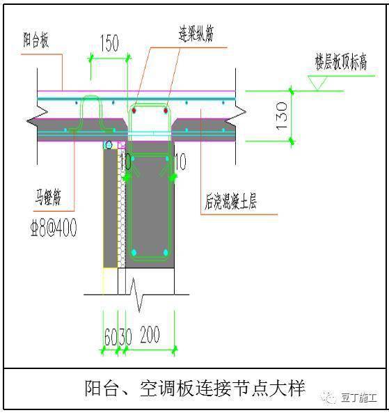 悬挑板怎么搭筋_悬挑梁配筋(2)