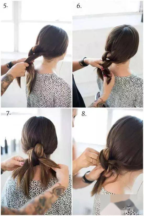 头发|别扎马尾和丸子头了！30秒教你6款不一样的懒人扎发！