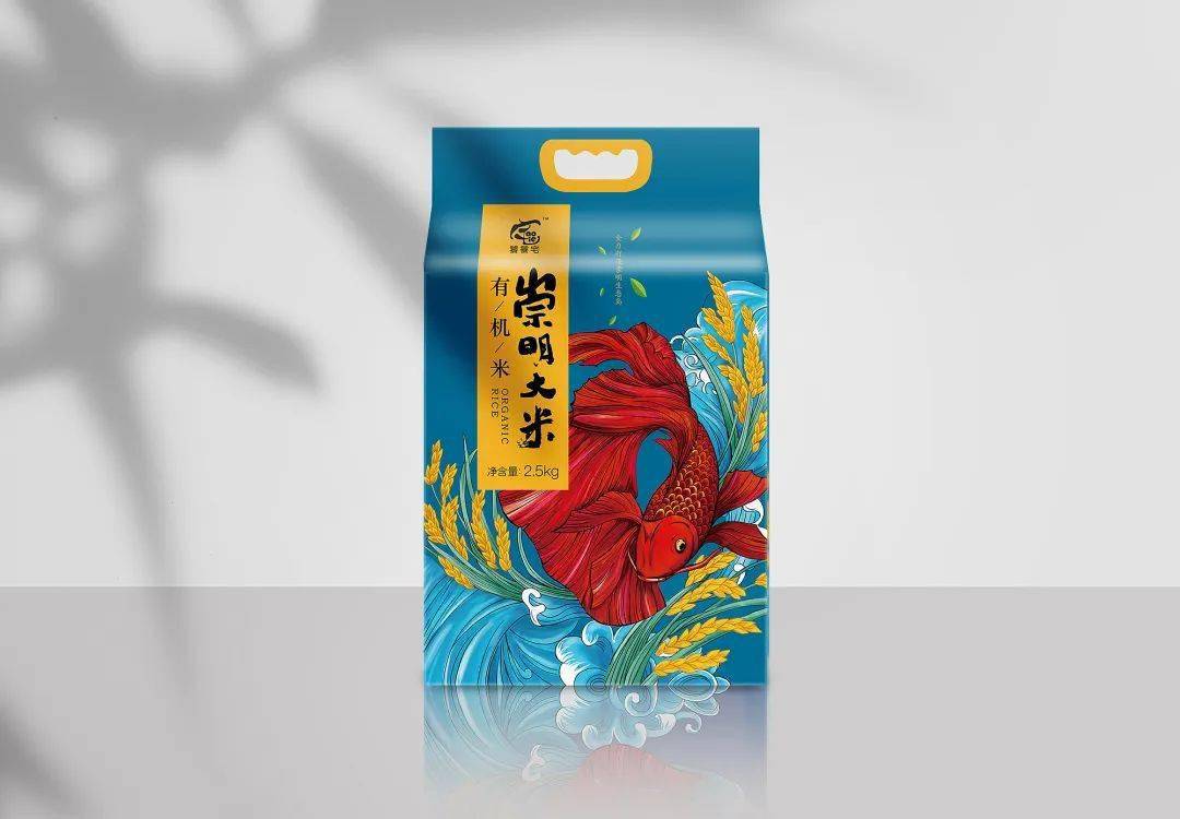 包装|现代简约风的大米包装设计，有够精致的！