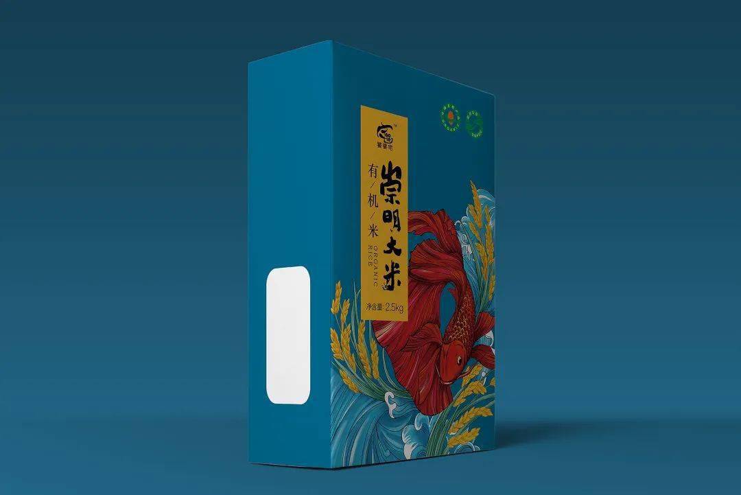 包装|现代简约风的大米包装设计，有够精致的！