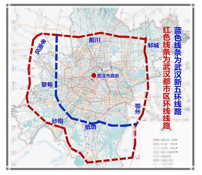 重磅武汉六环线要来了汉南长江大桥也要来了