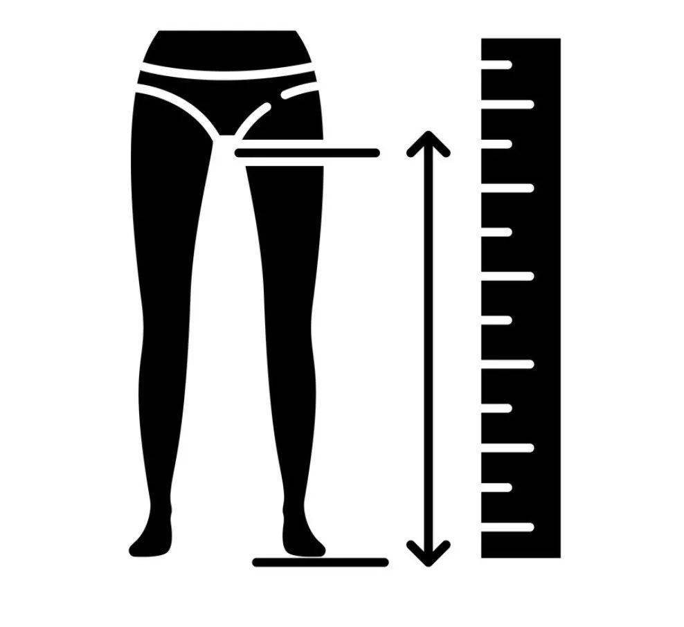 用这个方法测量的话,腿占身高50%的确可以说是超级大长腿了.
