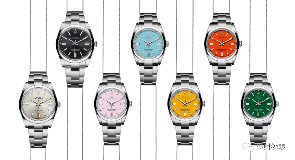 自动|腕表色卡:五彩斑斓就是看着舒服