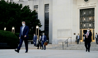 治疗|美股全线走高，阿里巴巴首次突破300美元！特朗普已完成新冠治疗疗程，同意第二次辩论推迟一周