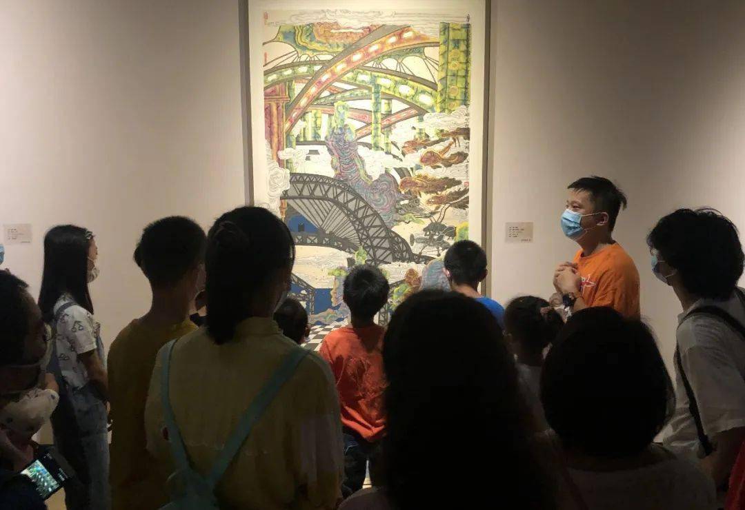 10月2日上午,江苏省美术馆"艺术让生活更美好"系列公教活动顺利开展.