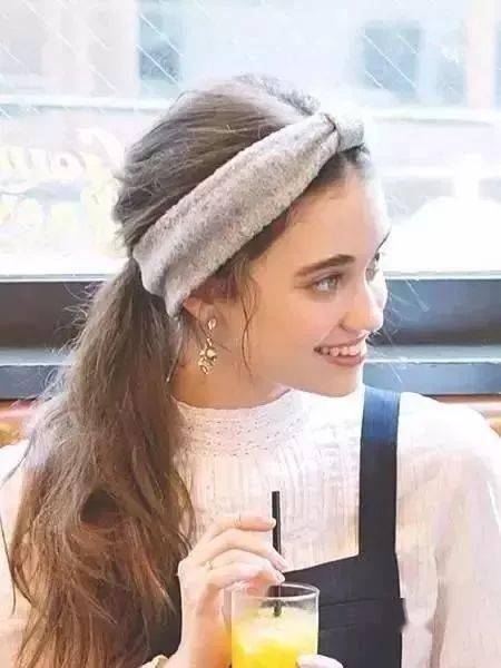 马尾|什么发型显脸小？看看这款扎发就知道了