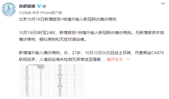 北京大兴新增1例核酸阳性
 （北京大兴新增1例核酸阳性病例）