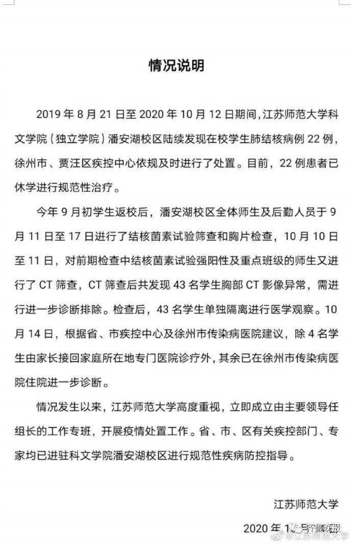 每学期|79人班级只剩30多人上课！这所大学“因肺结核，每学期都有人休学”