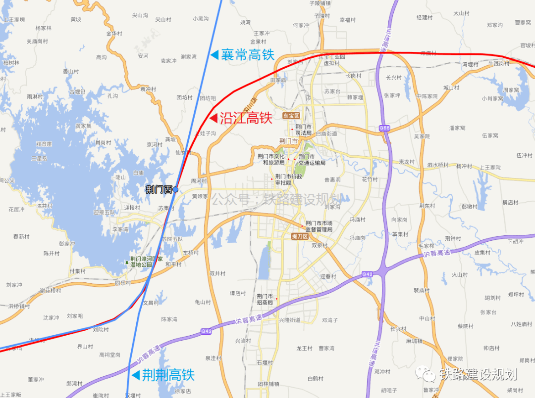 沿江高铁钟祥南站地址公布!预计年底开工!