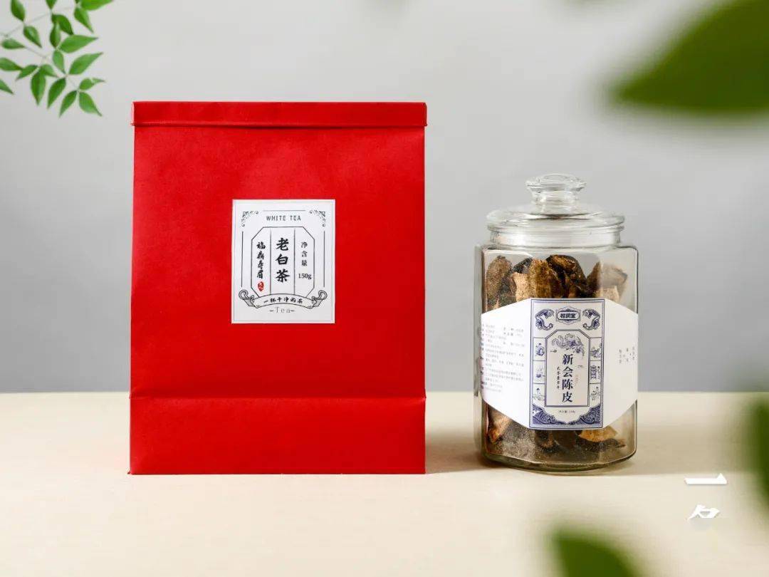 新会|配福鼎白茶，陈了10年的老滋味，醇厚甘甜！新会陈皮