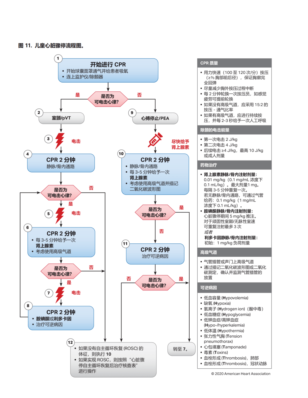 2020aha心肺复苏与心血管急救指南更新