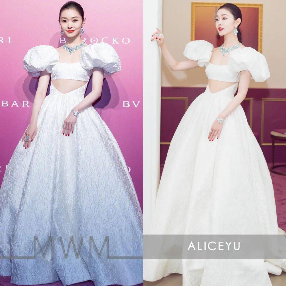 宝格丽|气哭了 | 钟楚曦戴14克拉宝格丽项链，却被上海名媛无情压制