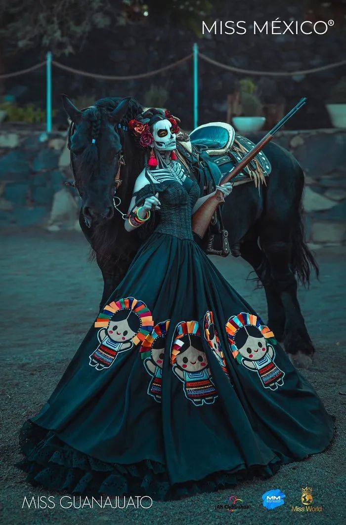 2020墨西哥小姐选美，传统服饰大放异彩_手机搜狐网