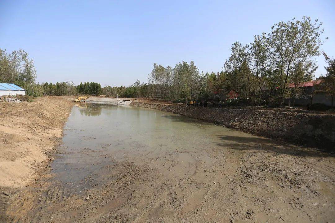 宋继宝现场调研兰陵县武河水质提升治理情况