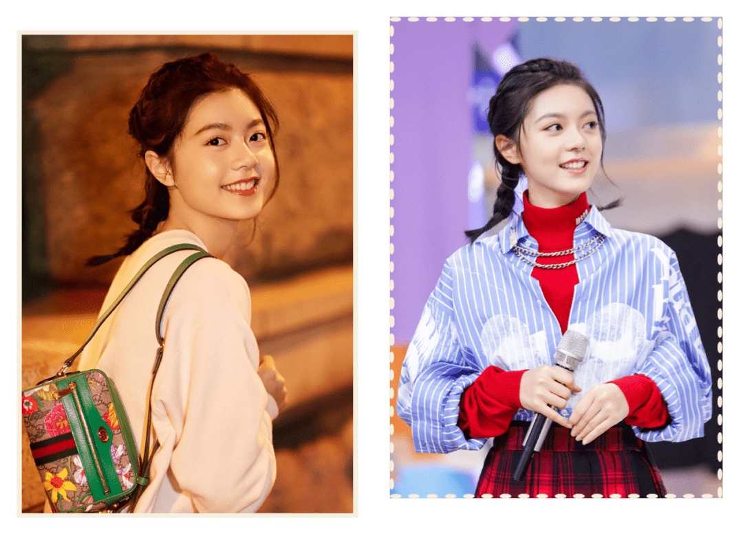 赵今麦|“国民闺女”赵今麦太会搞头发了!麦穗卷+胎毛刘海美丽翻倍!