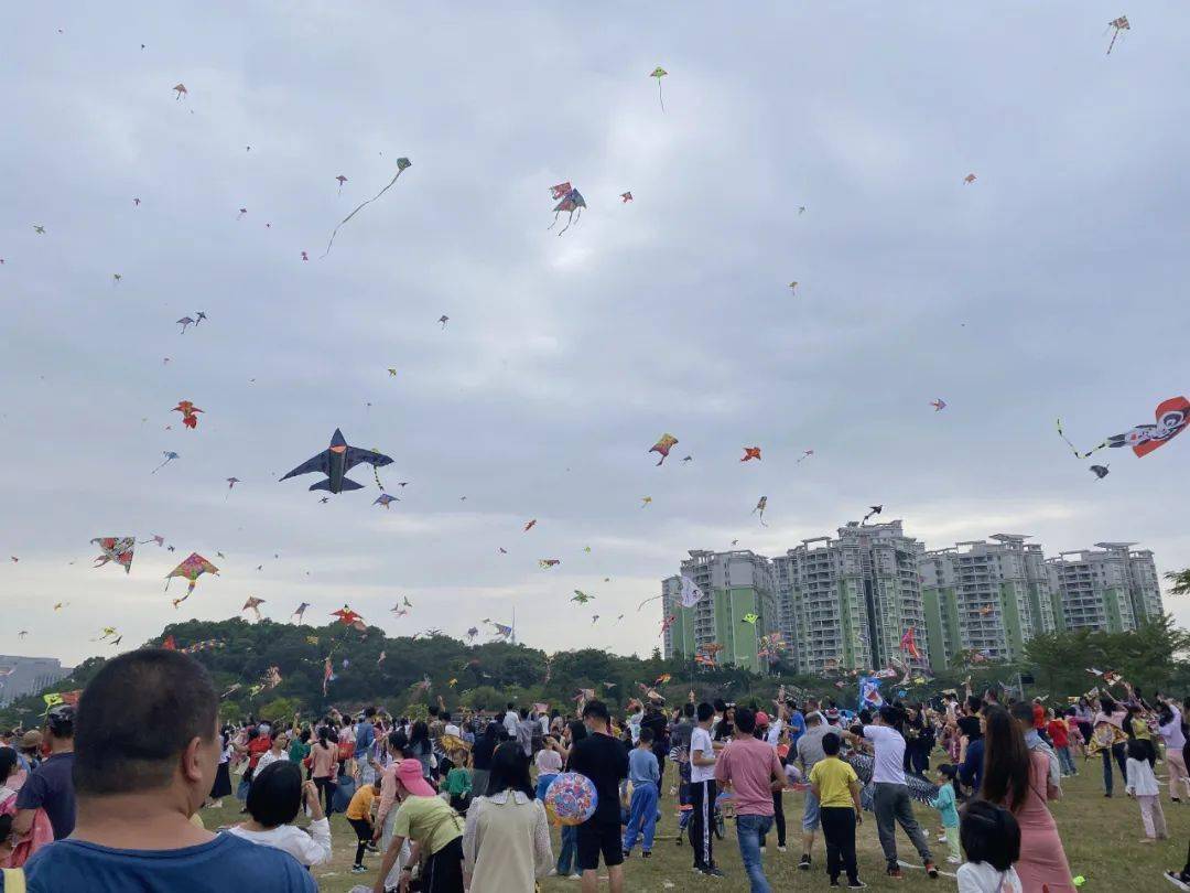 阳江2020年风筝节现场人山人海你去打卡了吗