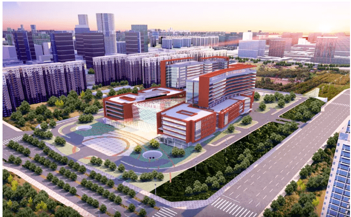 北京朝阳医院东院顺利封顶预计2022年底竣工启用建成后日接待可达6000