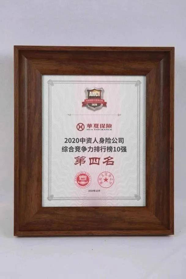 2020年保险行业排名_2020中国保险企业竞争力排行榜公布华夏人寿位居第
