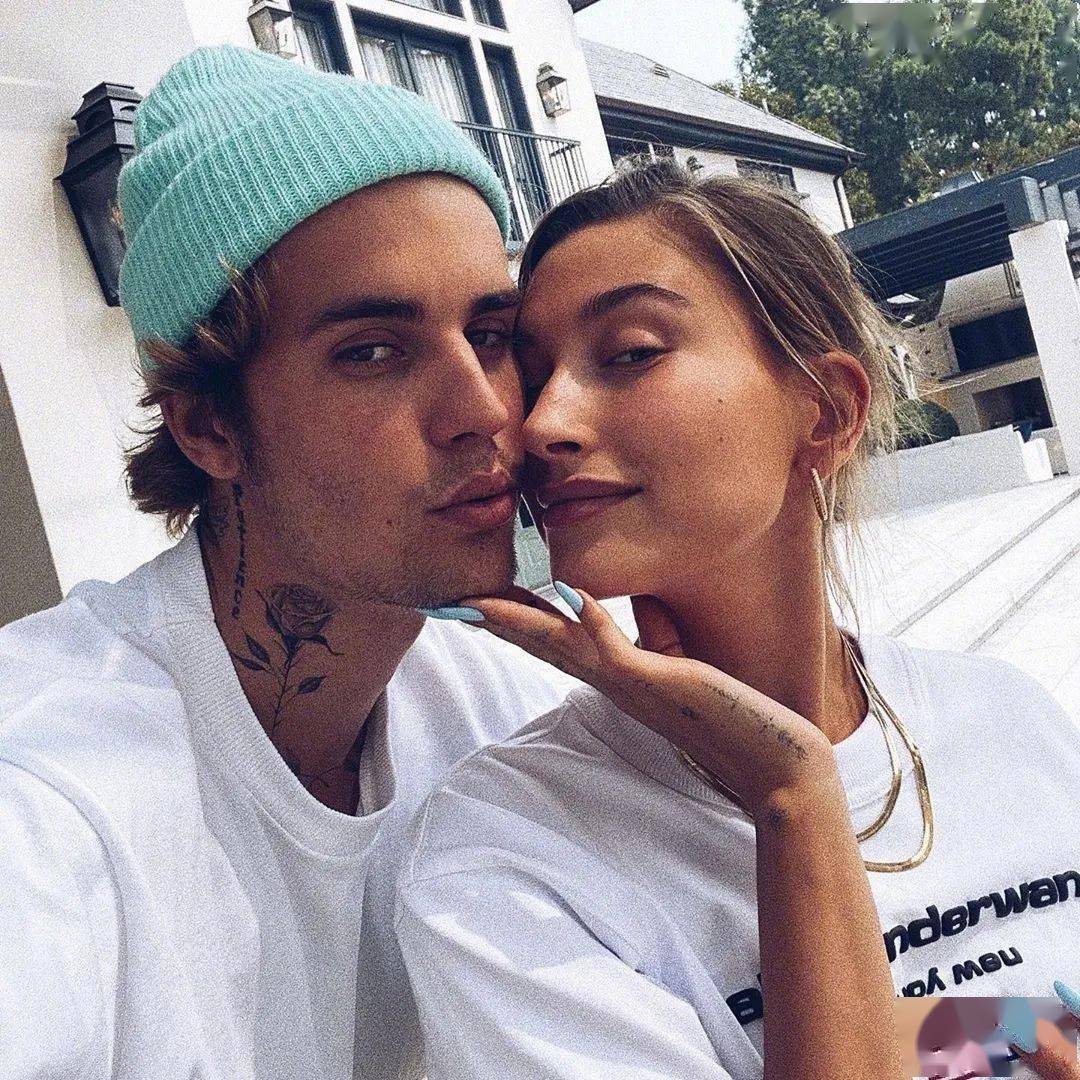 justin bieber 与老婆 hailey "床照泄露"?神仙情侣