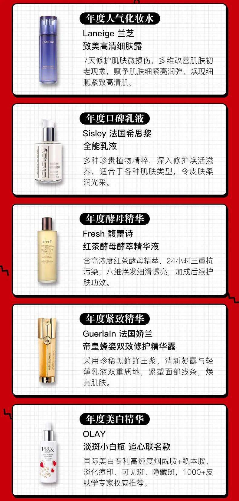 美容|有了这份OnlyLady 2020美容天后大赏榜单 ，今年的双11 闭着眼买也不会错！