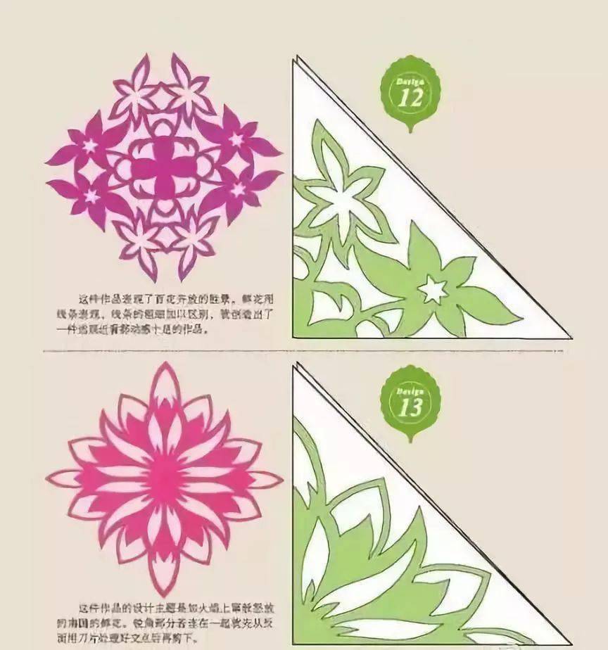 【剪纸手工】史上最全最详细的200种手工剪纸大全(含剪法),幼师收藏!