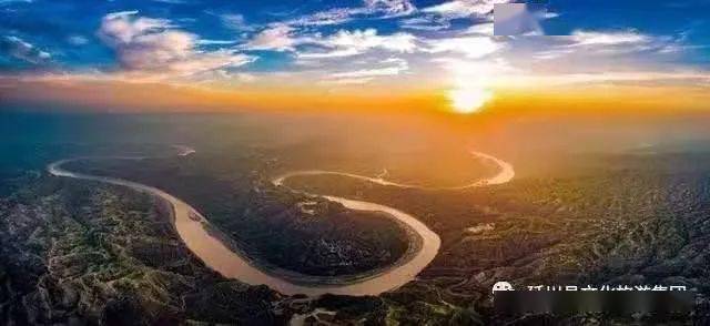 黄河的俯视描写