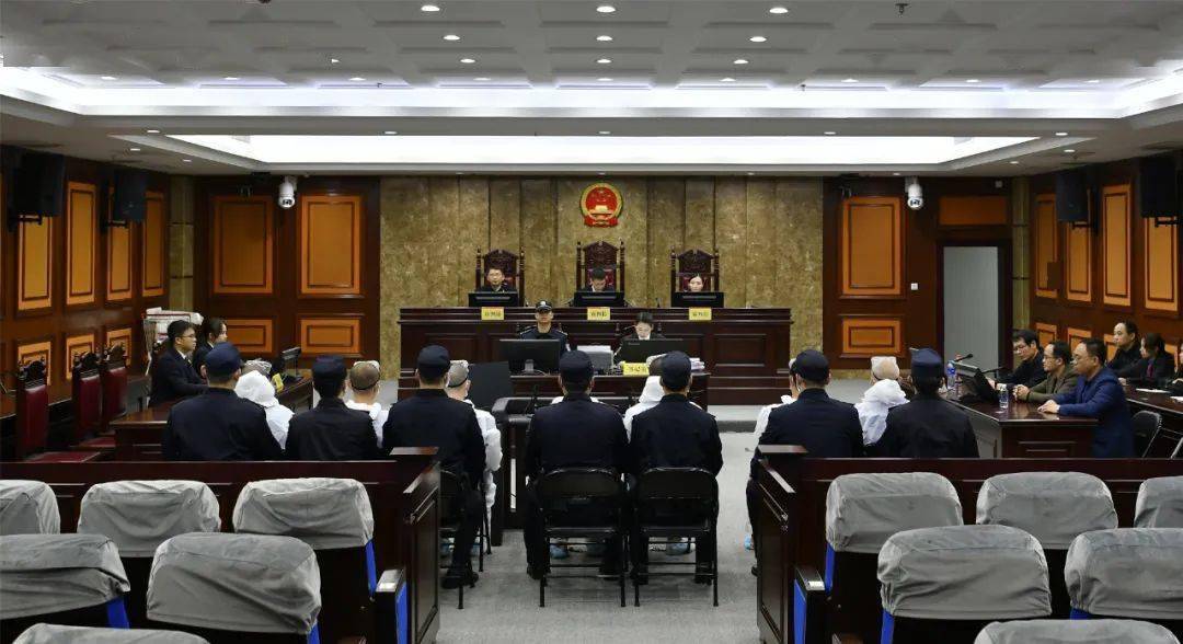 10月30日下午,南宁市中院依法公开宣判被告人张明等7人组织,领导,参加