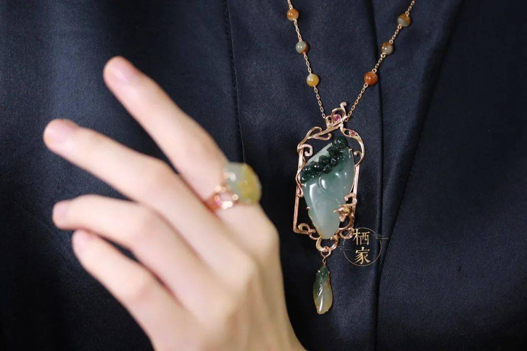 珠宝|把玉石玩成了艺术,这个80后女孩是怎么做到的...