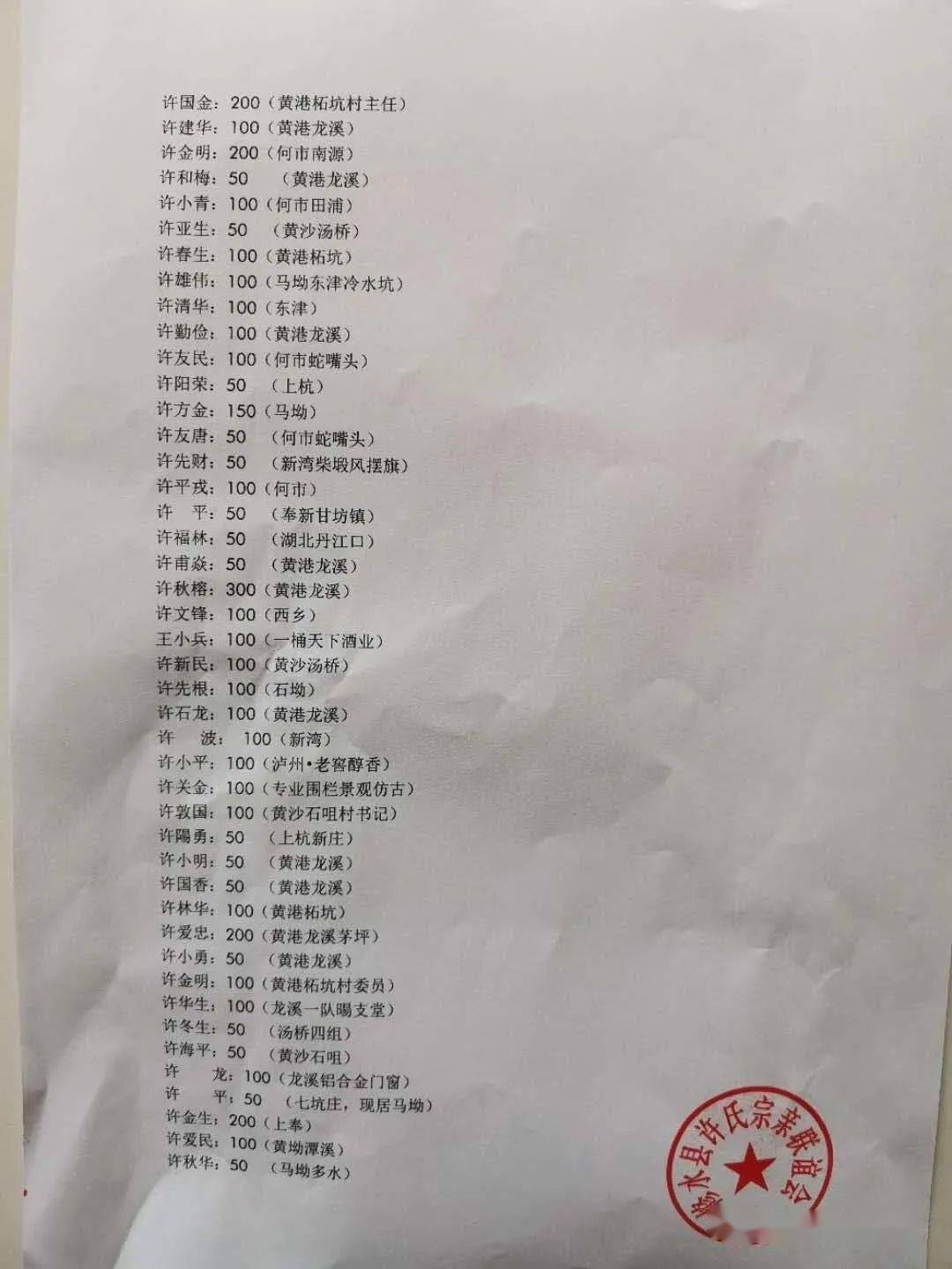 感谢信 